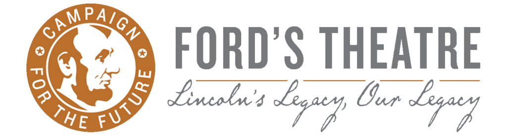 Logo for the Ford's Theatre Campaign for the Future.