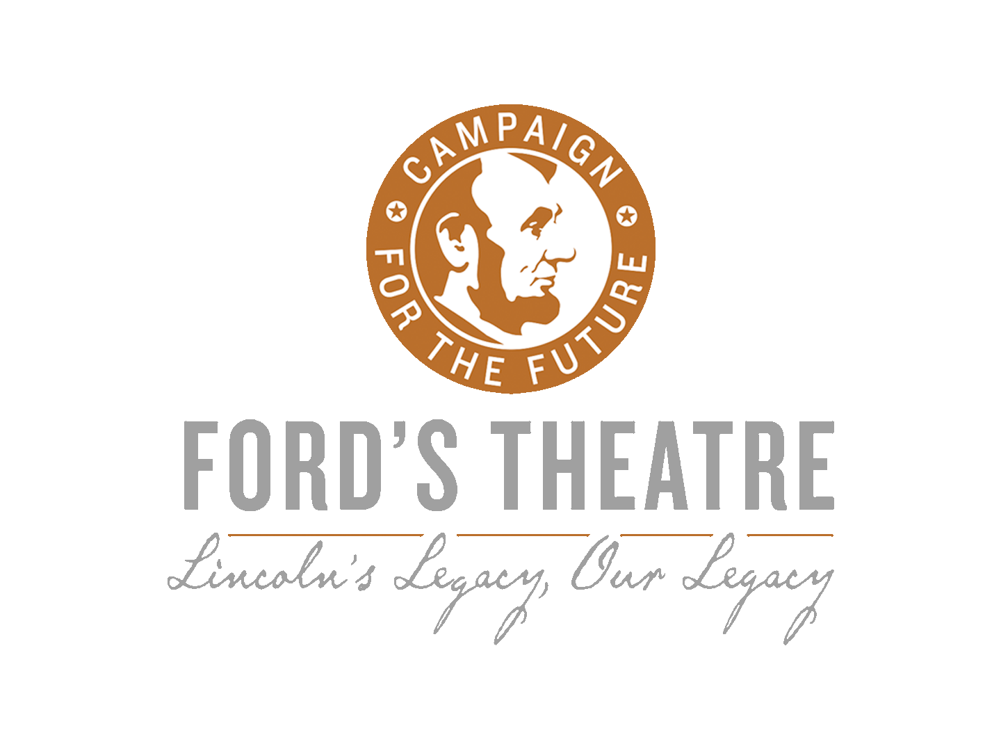Logo for Ford's Theatre Campaign for the Future.