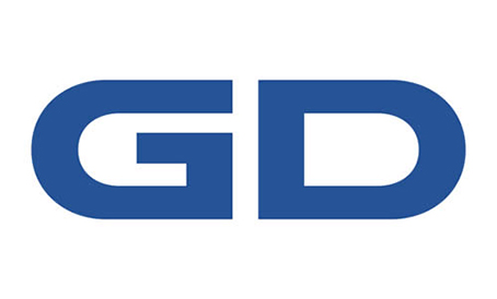 Logo for General Dynamics.