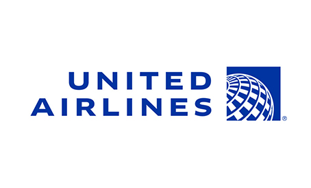 Logo for United Airlines.