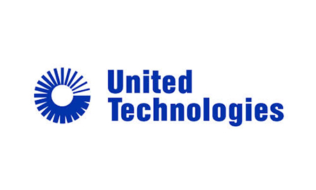 Logo for United Technologies.