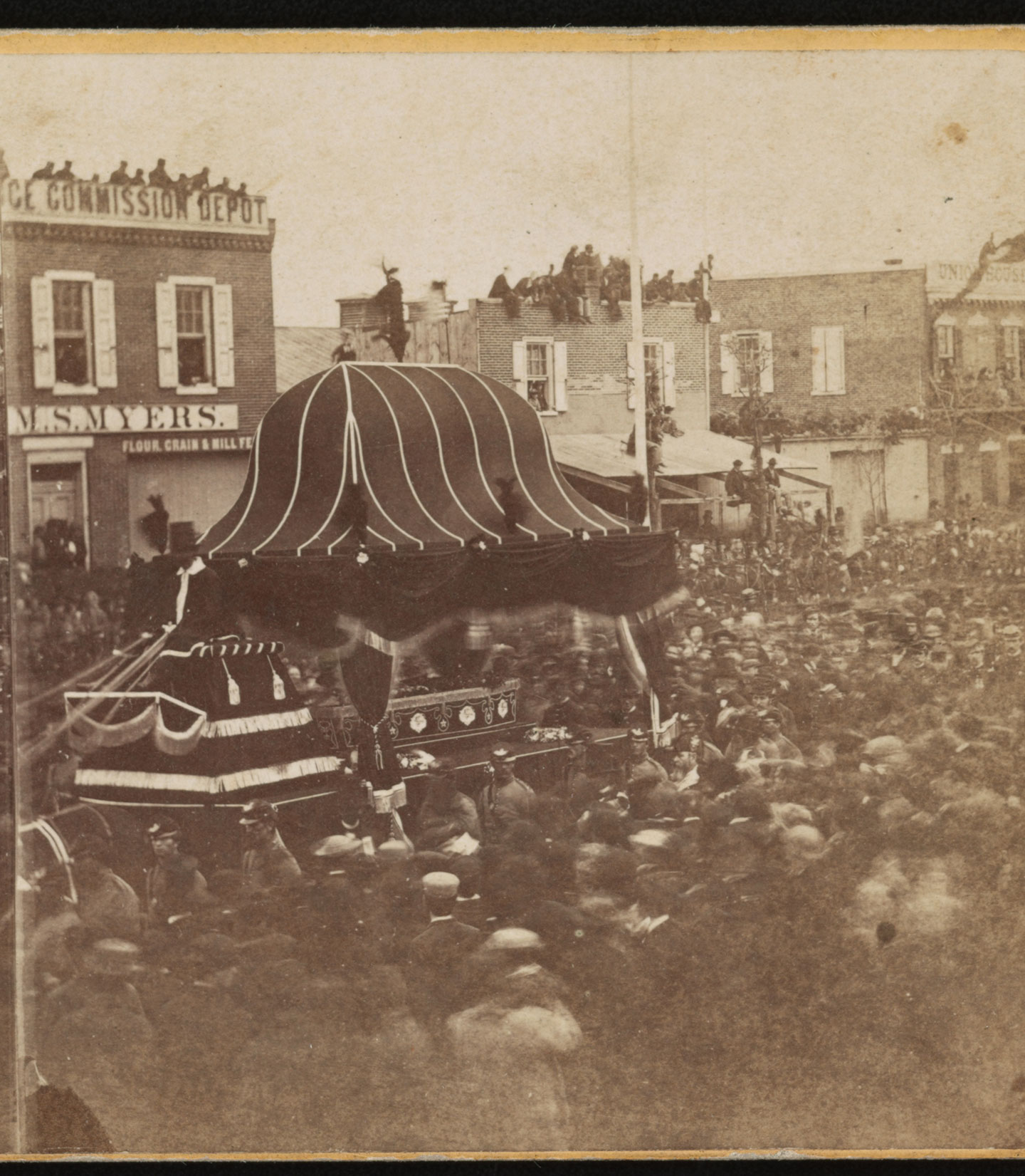 Lincoln's Funeral – Ford's Theatre, image size:1440x1651