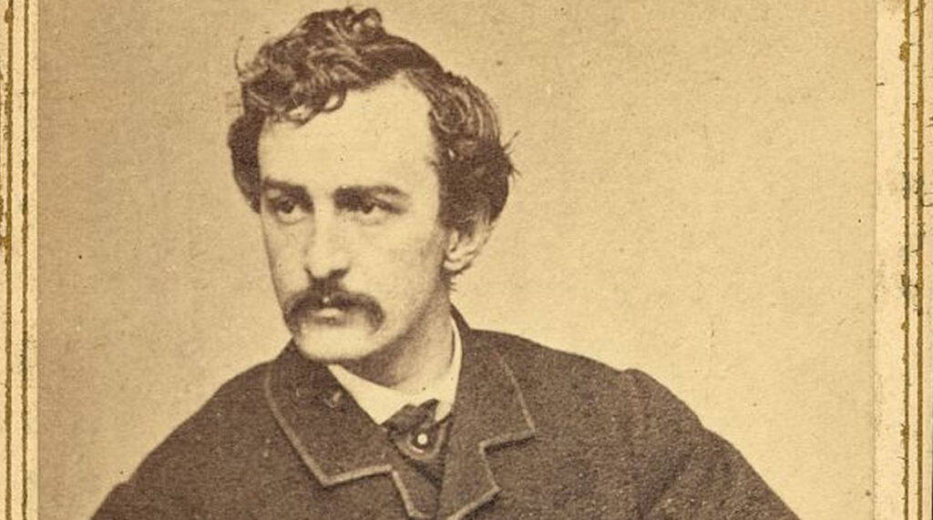 Sepia photograph of John Wilkes Booth.