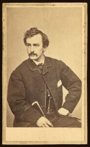 Sepia photograph of John Wilkes Booth.
