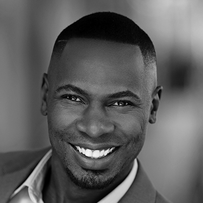 Headshot for actor Sinclair Mitchell.