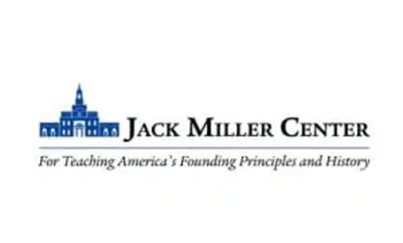 Logo for the Jack Miller Center.