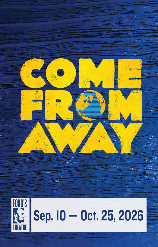 Title page for the Come From Away program.